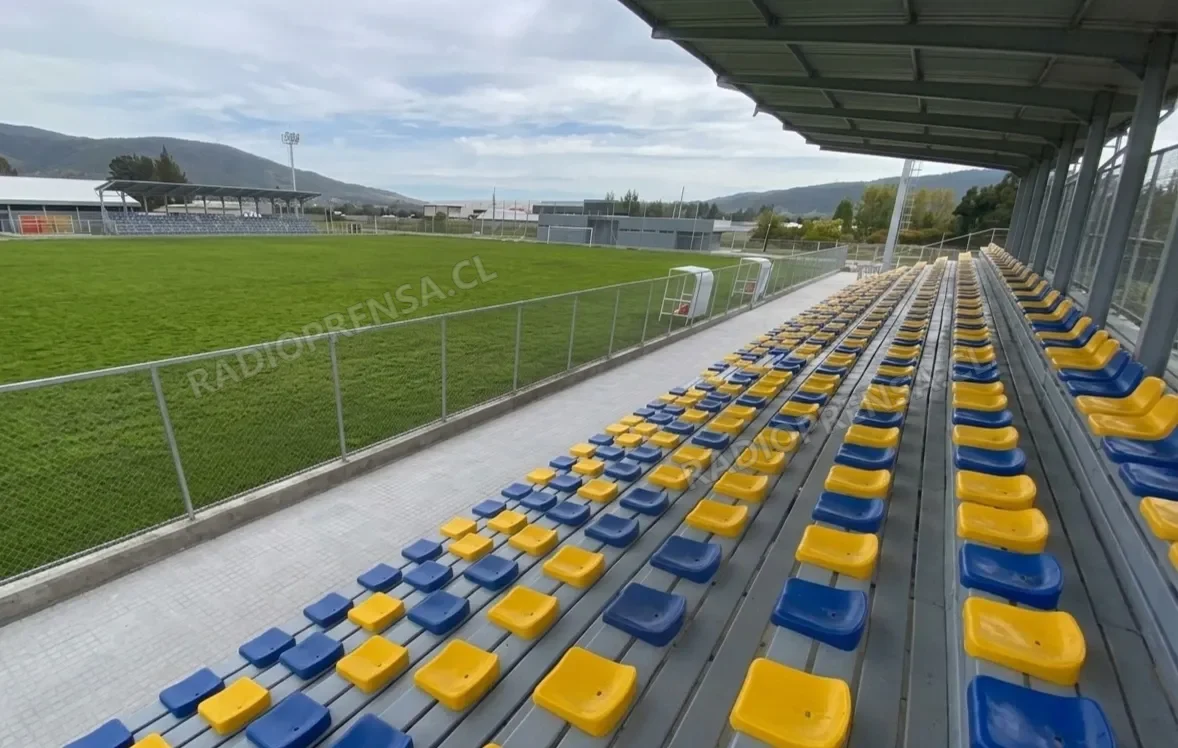 Consejeros regionales fiscalizan avance de obras de reposición del Estadio Municipal de San Pedro