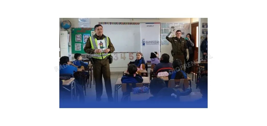 Melipilla conmemoró la Semana de la Seguridad Escolar con talleres y feria educativa