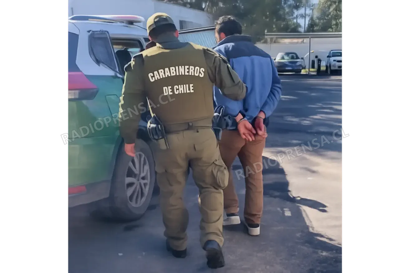 Detienen en María Pinto a hombre con orden de captura por abuso sexual contra menor