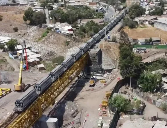 Vecinos del sector norponiente de Talagante denuncian cierre de paso peatonal por obras de Metrotren