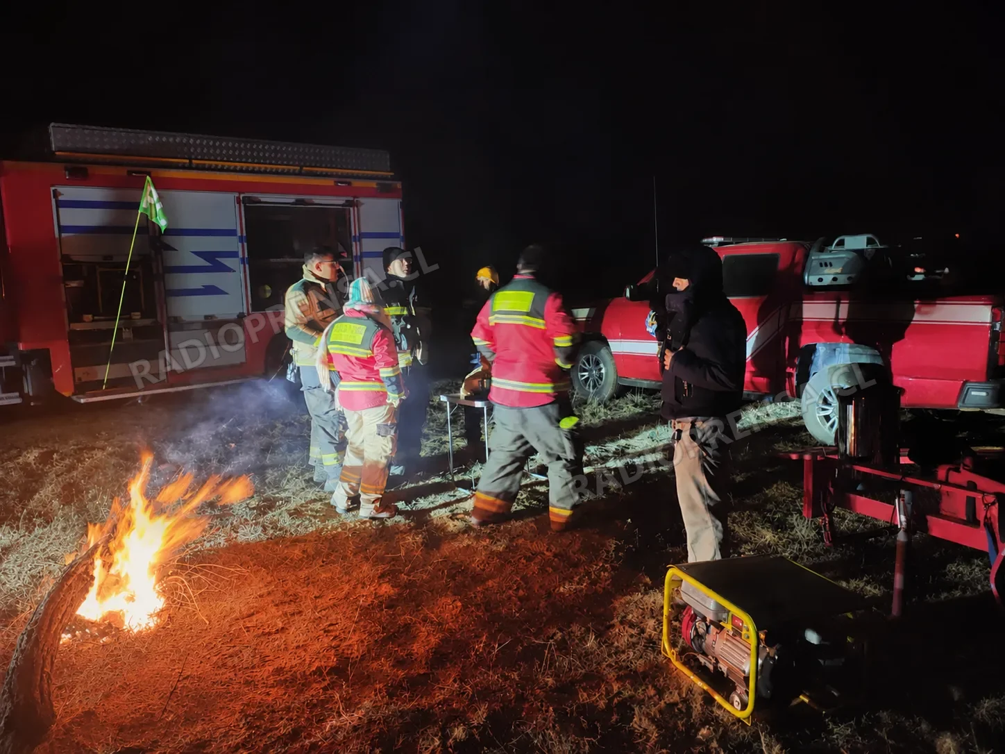 Tres adolescentes fueron rescatados esta madrugada tras extraviarse en el cerro Carén de Alhué