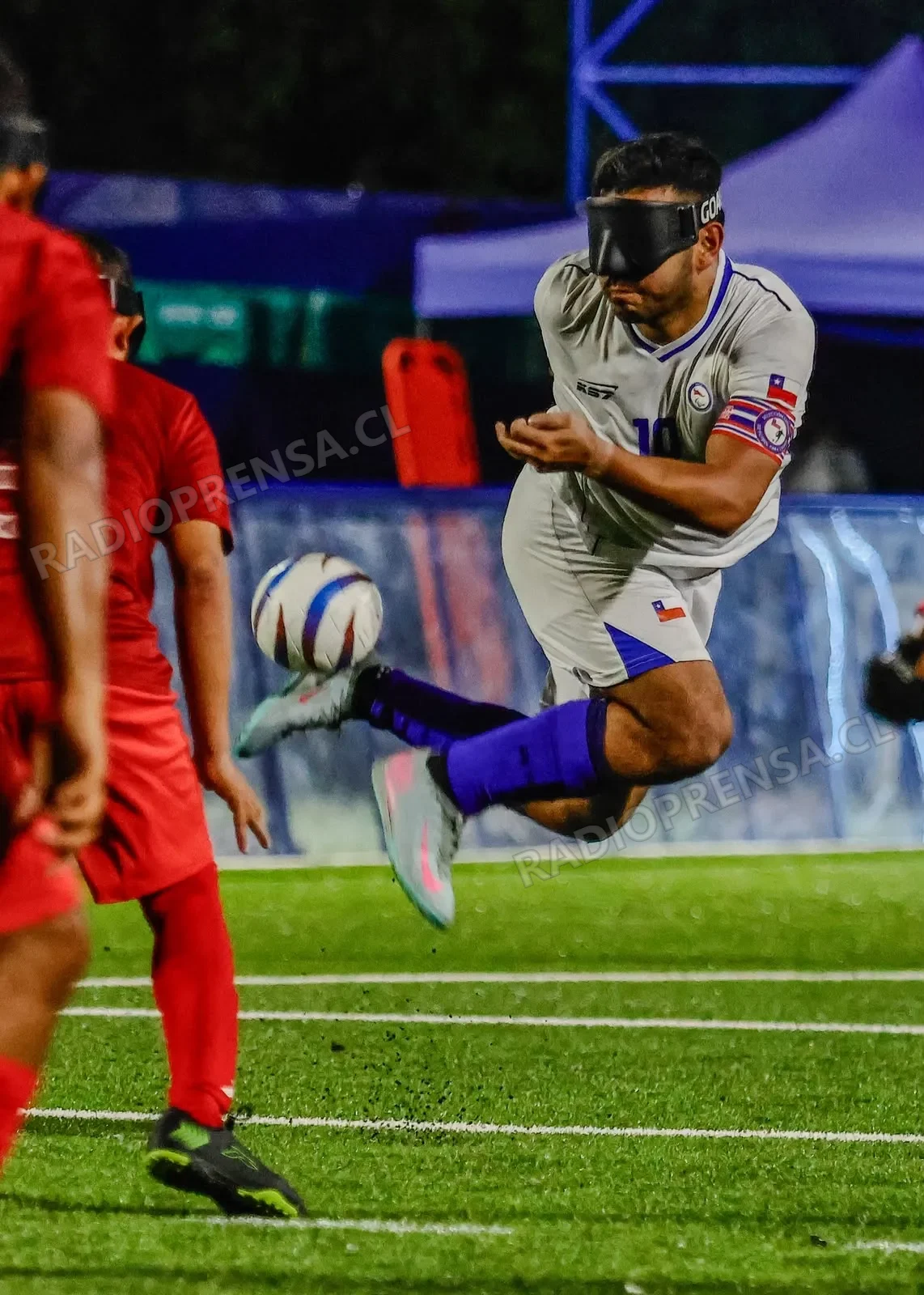 Chile debuta con una goleada en el fútbol para ciegos de los Juegos Parasuramericanos