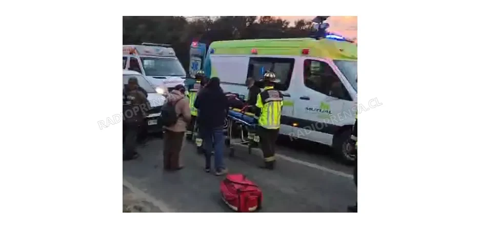 Mujer resultó lesionada tras ser atropellada en Huilco Bajo
