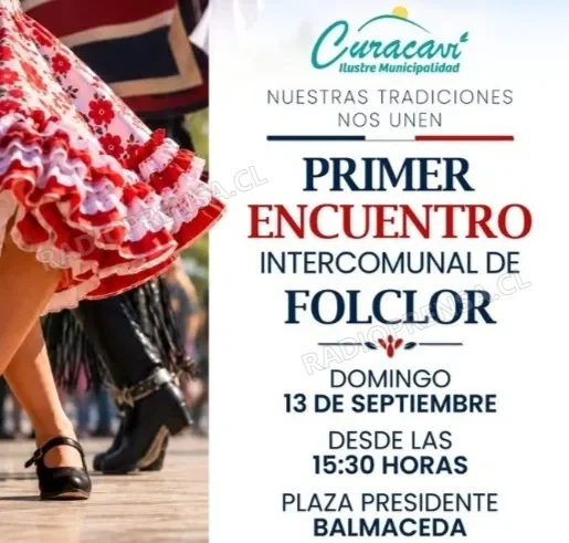 Curacaví realizará Primer Encuentro Intercomunal de Folclor en la Plaza Presidente Balmaceda