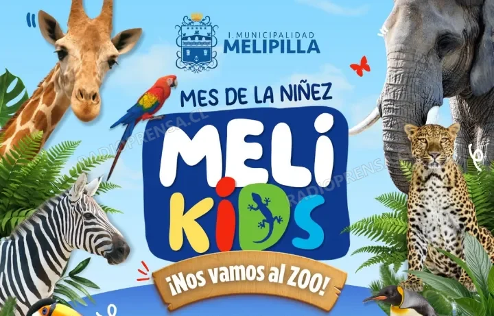 Municipalidad de Melipilla invita a niños y familias a disfrutar de viajes gratuitos al Zoológico Nacional durante agosto