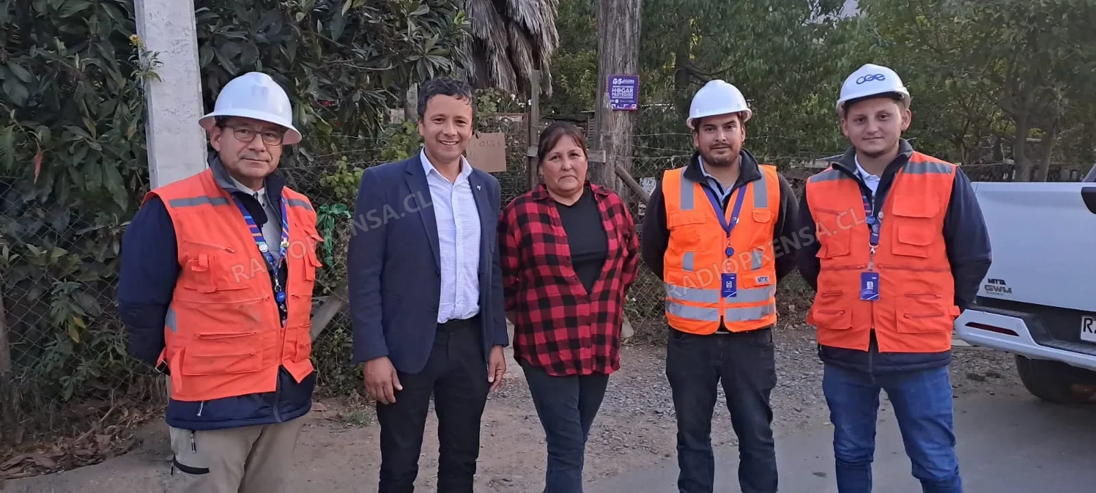 CGE refuerza infraestructura eléctrica en Quebrada Honda de Curacaví