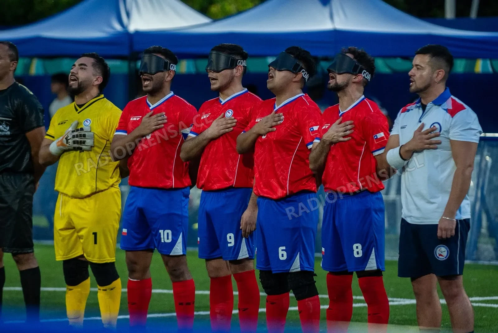 Con un melipillano comenzó el fútbol en los juegos parasuramericanos en Valledupar