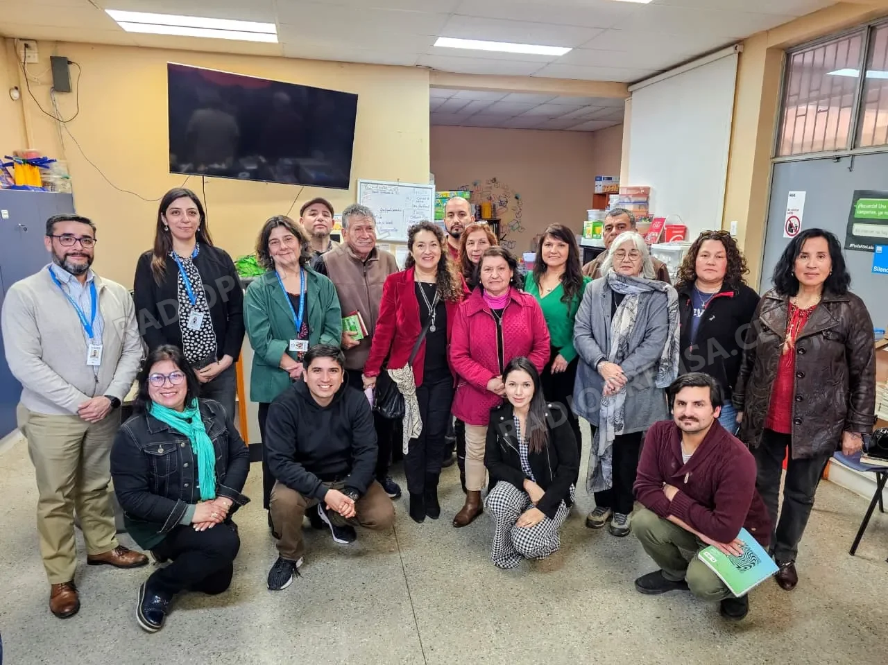 Colegios de Profesores de la Provincia de Talagante se reunieron con directora ejecutiva del SLEP