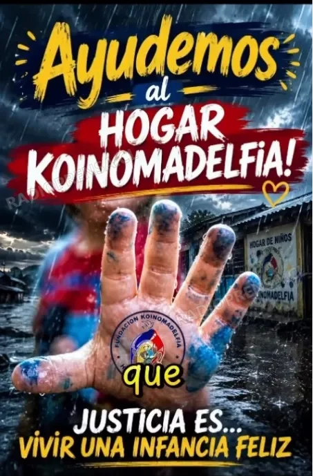 Fundación Koinomadelfia de Malloco impulsa campaña solidaria para recuperarse de los daños por las lluvias