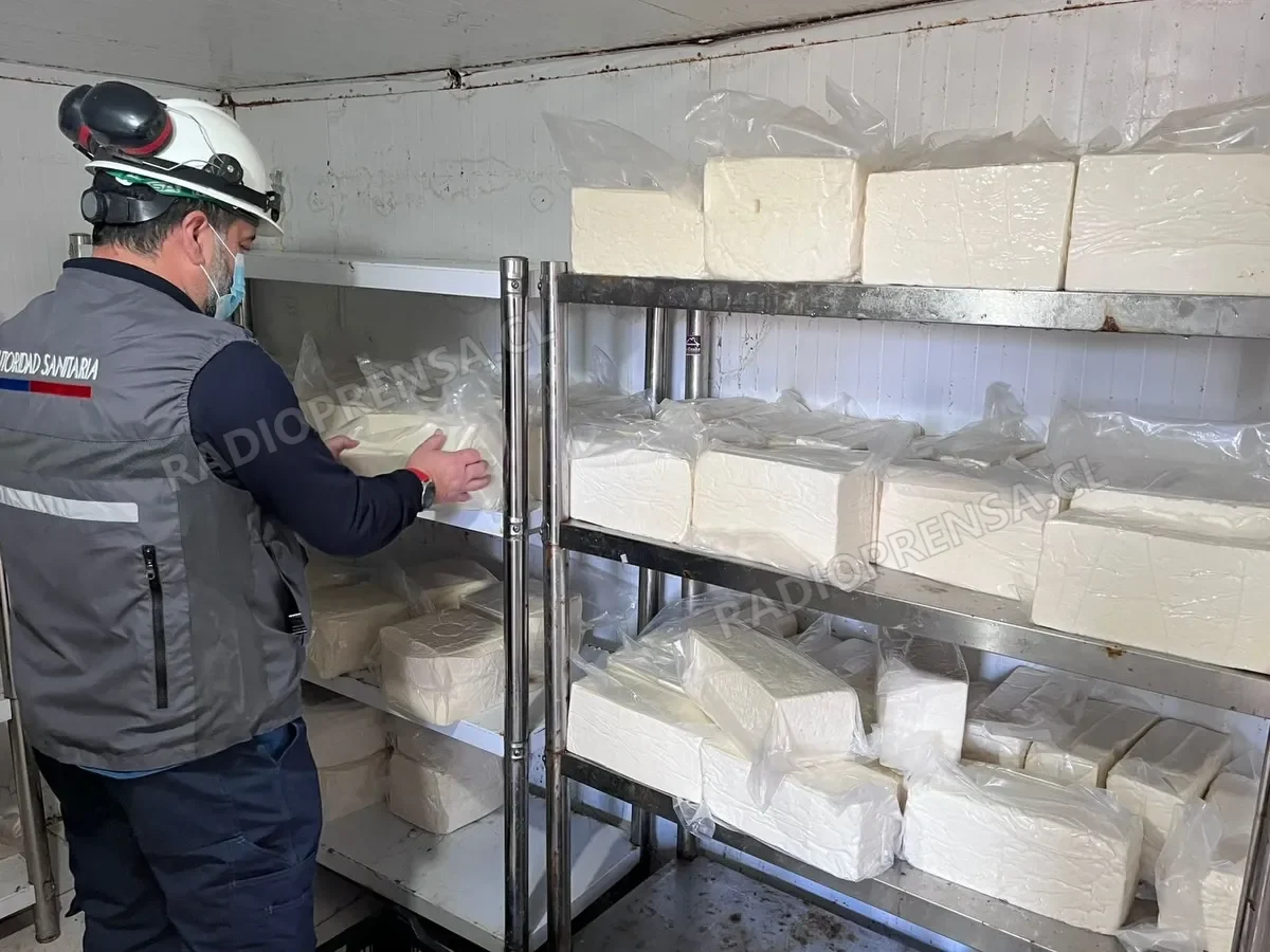 Fiscalizan y clausuran fábrica clandestina de quesos en Lumbreras de Puangue