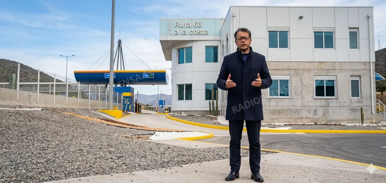 Municipio de Curacaví y Concesionaria de Ruta 68 coordinan acciones para futura ampliación y plan de seguridad vial