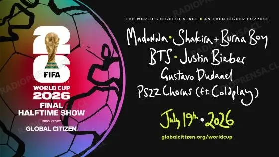 Justin Bieber encabezará el show de medio tiempo de la final del Mundial 2026