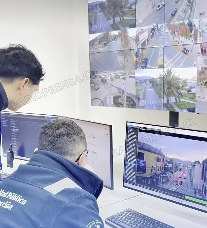 Nueva Central de Cámaras de Melipilla inicia marcha blanca y permitirá monitorear más de 250 puntos de la comuna