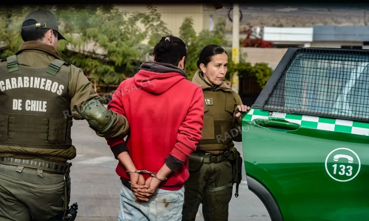 Tres sujetos de Melipilla son detenidos tras operativo policial en la Región de O'Higgins
