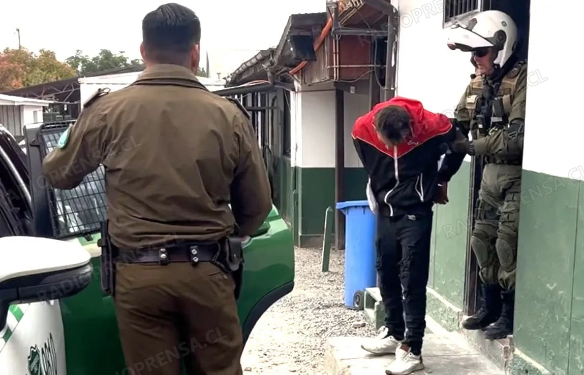 Detienen en Talagante a sujeto prófugo por robo con violencia en sector Juana Canales