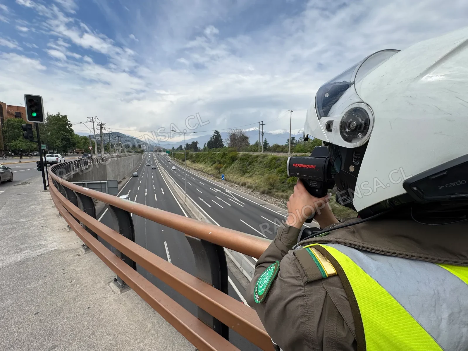Conductor fue detenido en Curacaví tras ser sorprendido a 184 km/h en la Ruta 68