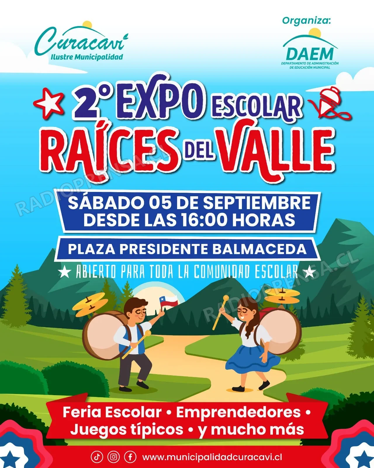 Curacaví se prepara para la 2° Expo Escolar Raíces del Valle