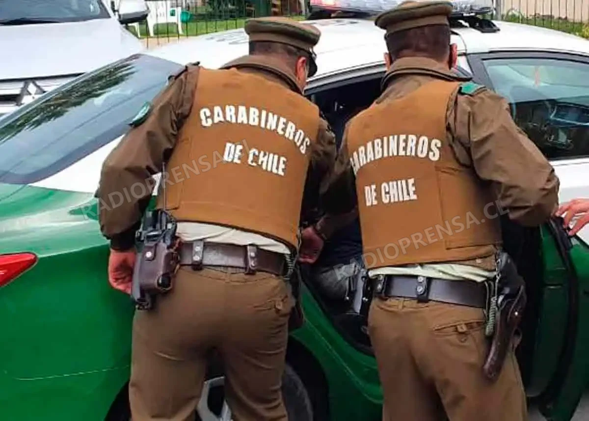 Dos detenidos deja nuevo procedimiento por drogas en el sector El Llano de Melipilla
