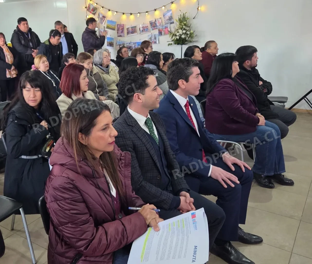 Barrio Padre Hurtado inicia intervención del programa Quiero Mi Barrio con obra de confianza