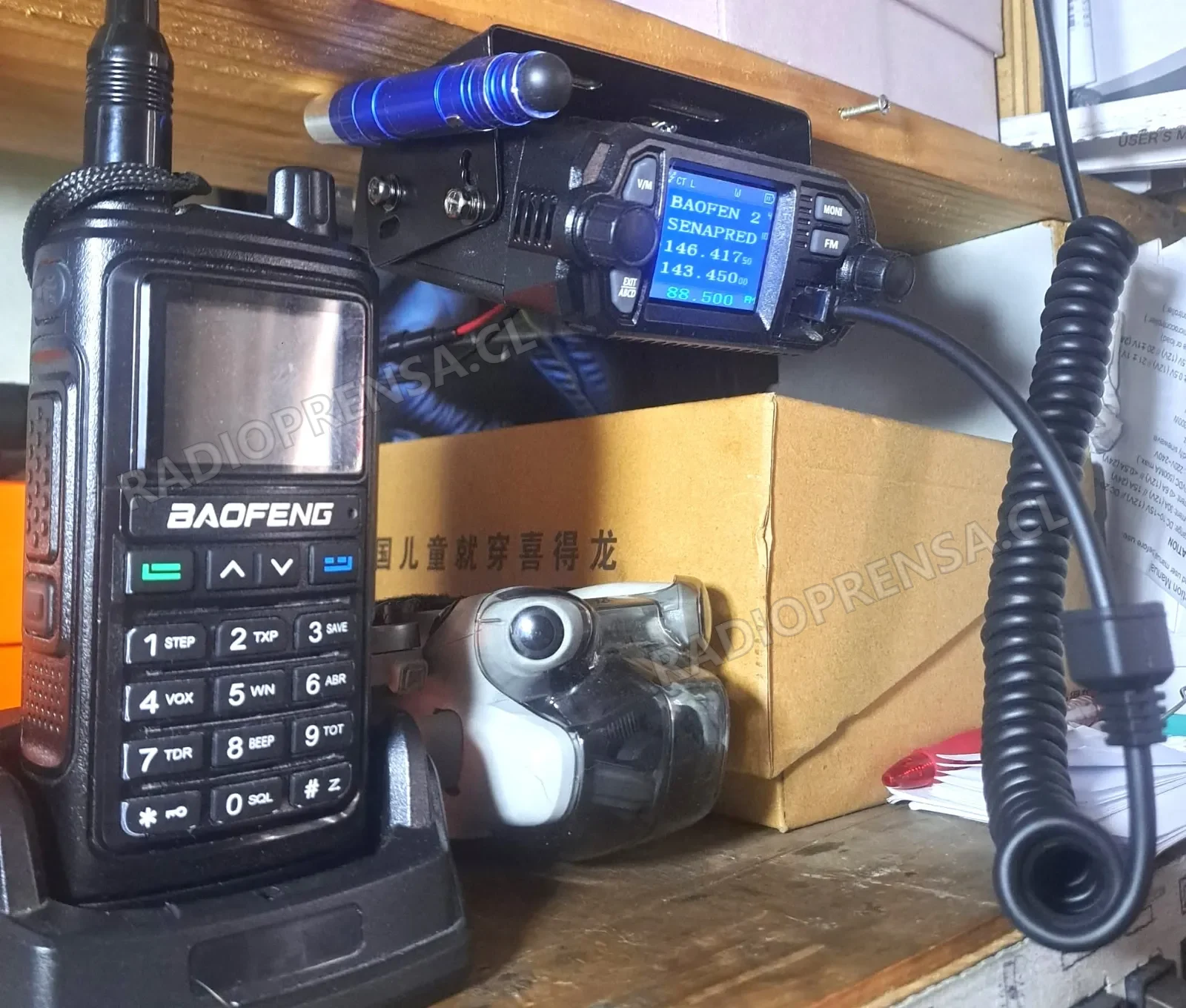 Radioaficionados de Talagante realizaron simulacro de emergencia en Parque Tegualda