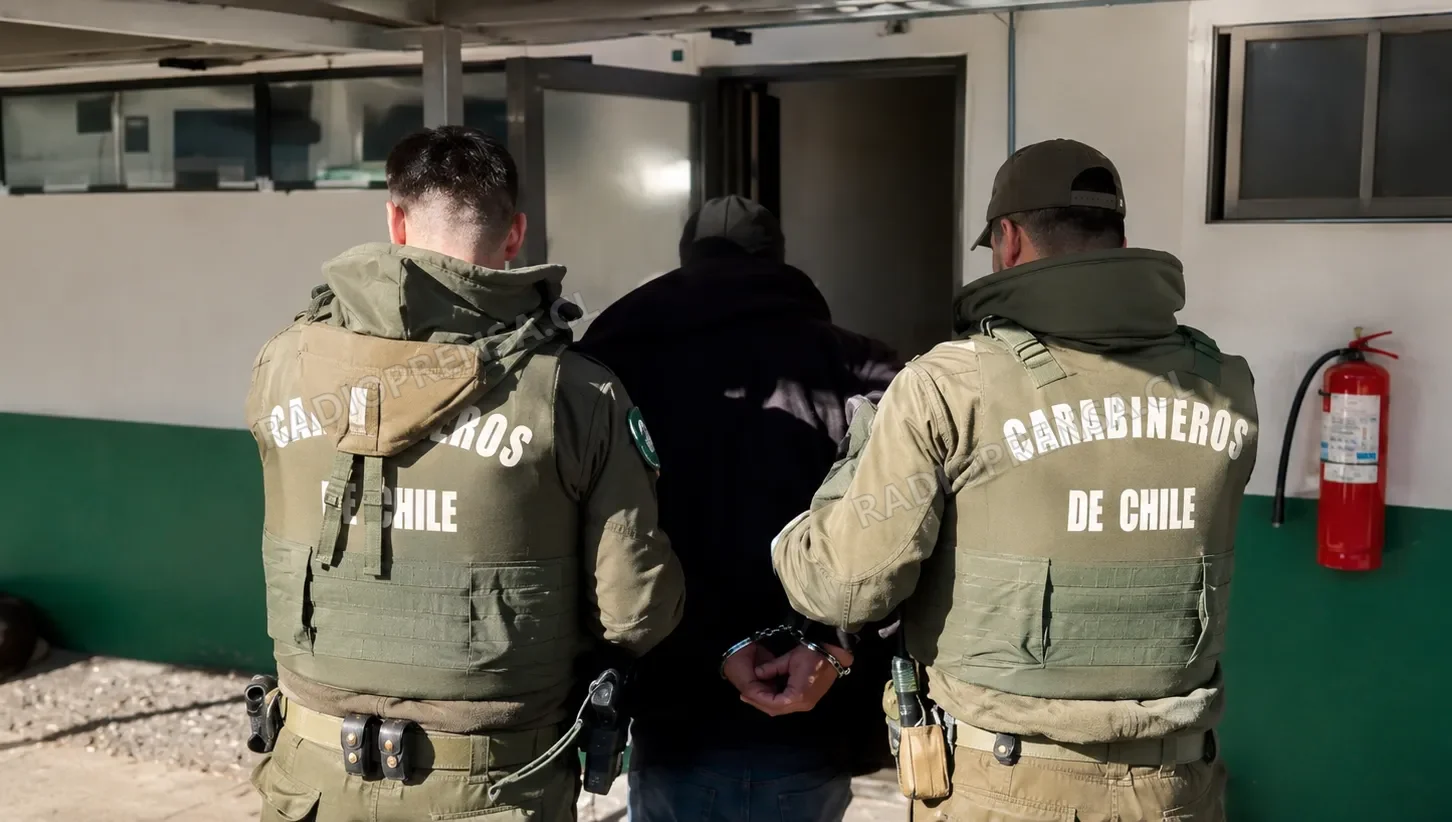 Ronda policial en Curacaví permite capturar a tres prófugos de la justicia