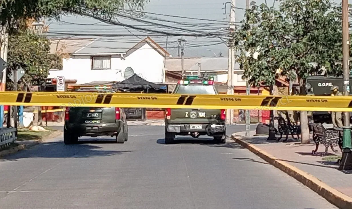 Operativo del GOPE por caja sospechosa movilizó a Carabineros en el centro de Talagante