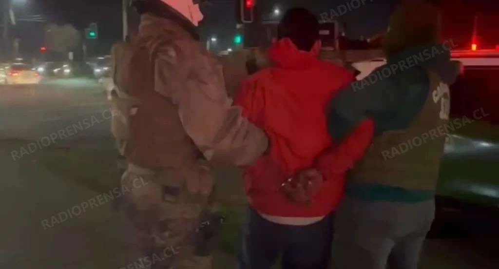 Carabineros detiene a individuo que huía tras robo en iglesia adventista