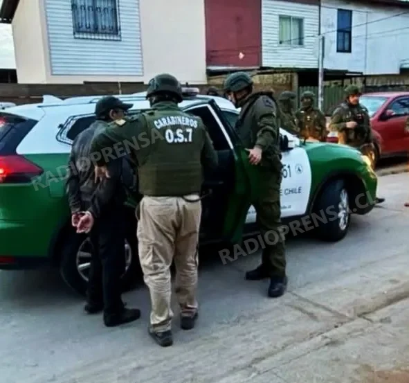Operativo policial en Algarrobo deja cinco detenidos y decomiso de drogas