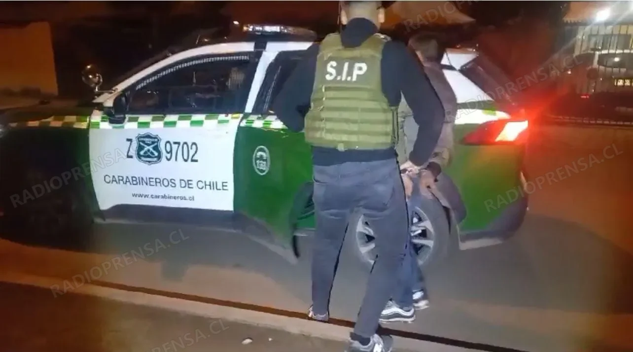 SIP de Carabineros de Melipilla detiene a sujeto por receptación de vehículo con encargo por robo