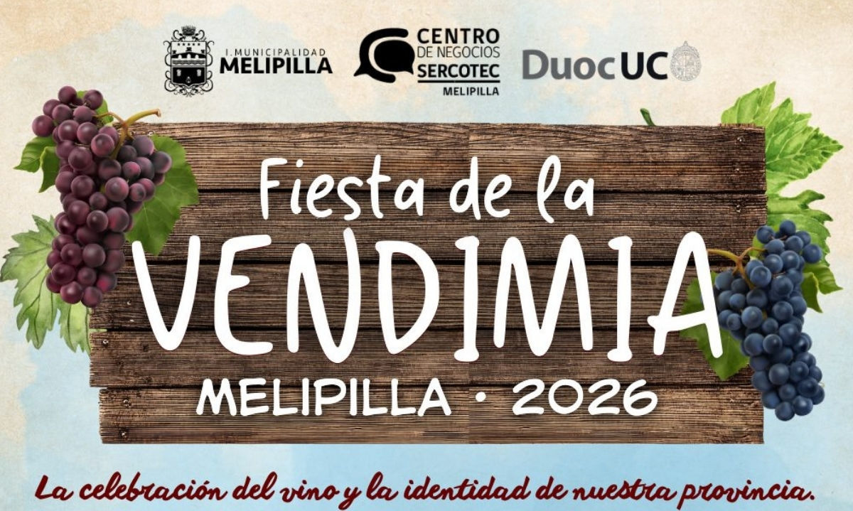 Fiesta de la Vendimia 2026 anima este fin de semana en Melipilla con panoramas para toda la familia