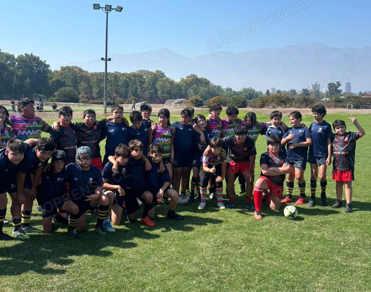 Melipilla Athletic presente en festival de la Federación Chilena de Rugby