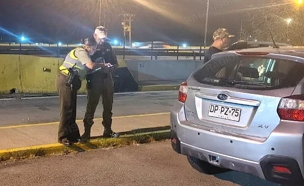 Patrulla mixta recupera vehículo robado con patentes adulteradas en Talagante