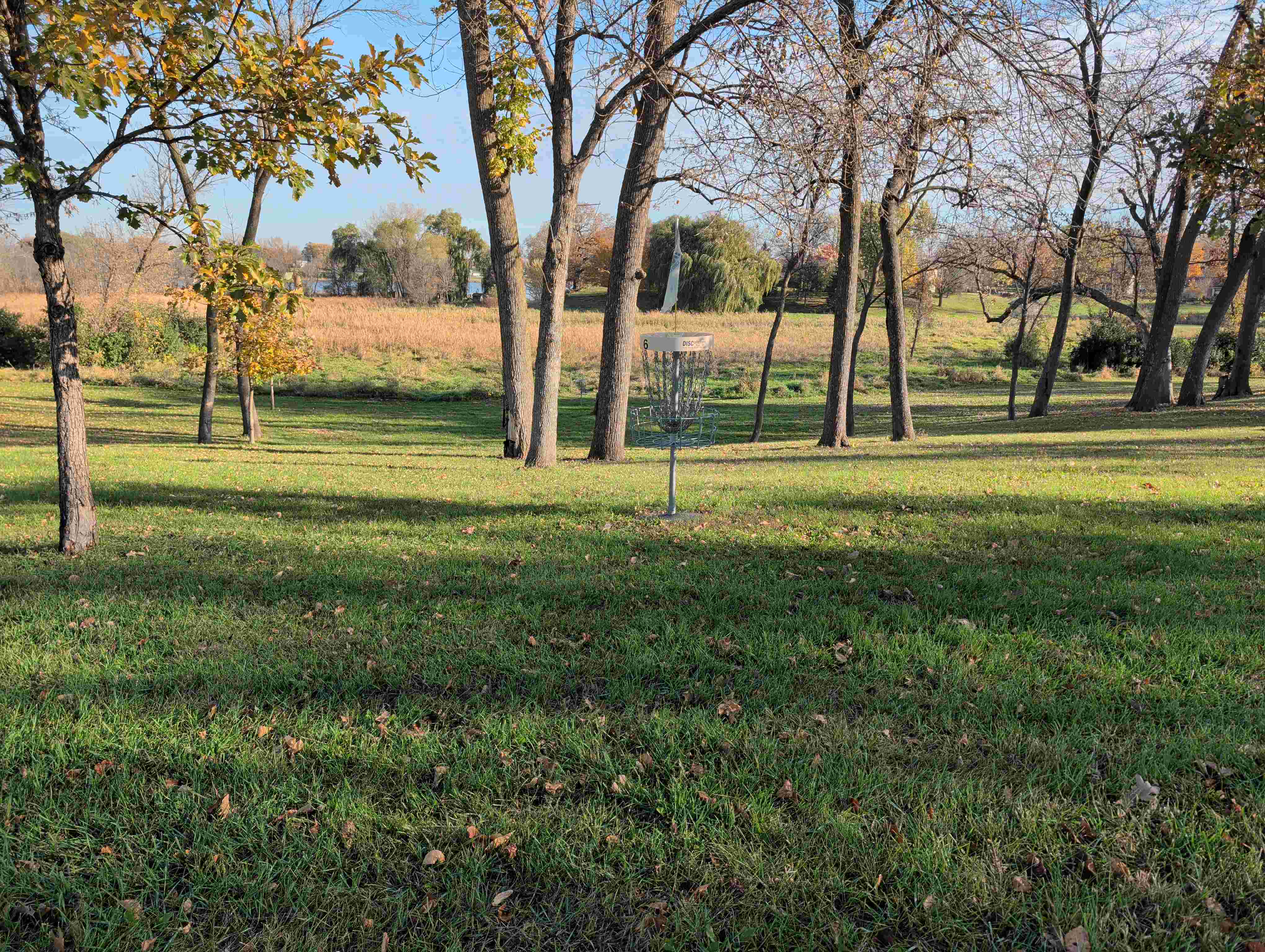 Lions park Cologne disc golf course in Cologne, MN