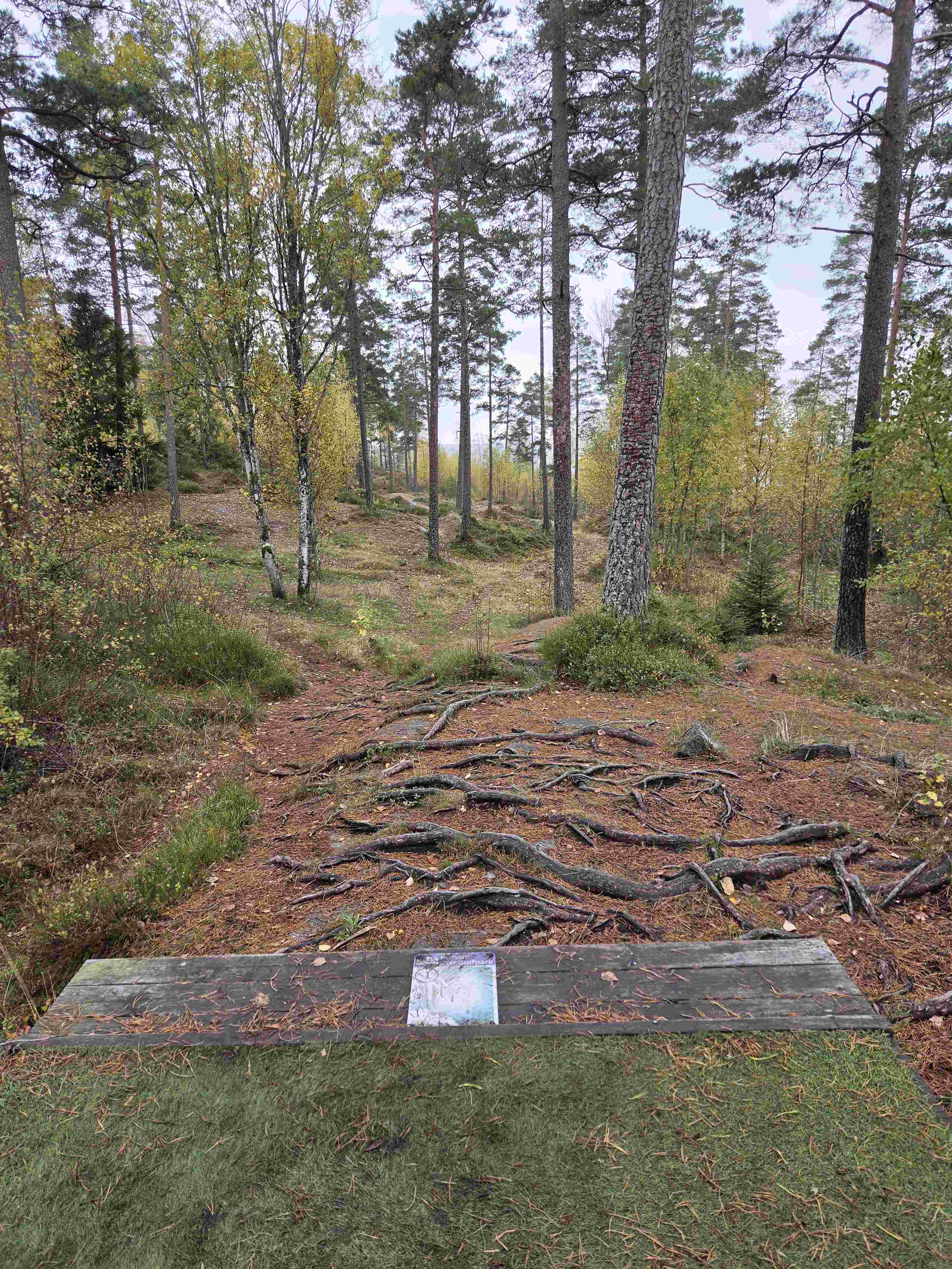 Høytorp DiscGolfPark disc golf course in Indre Østfold, Østfold