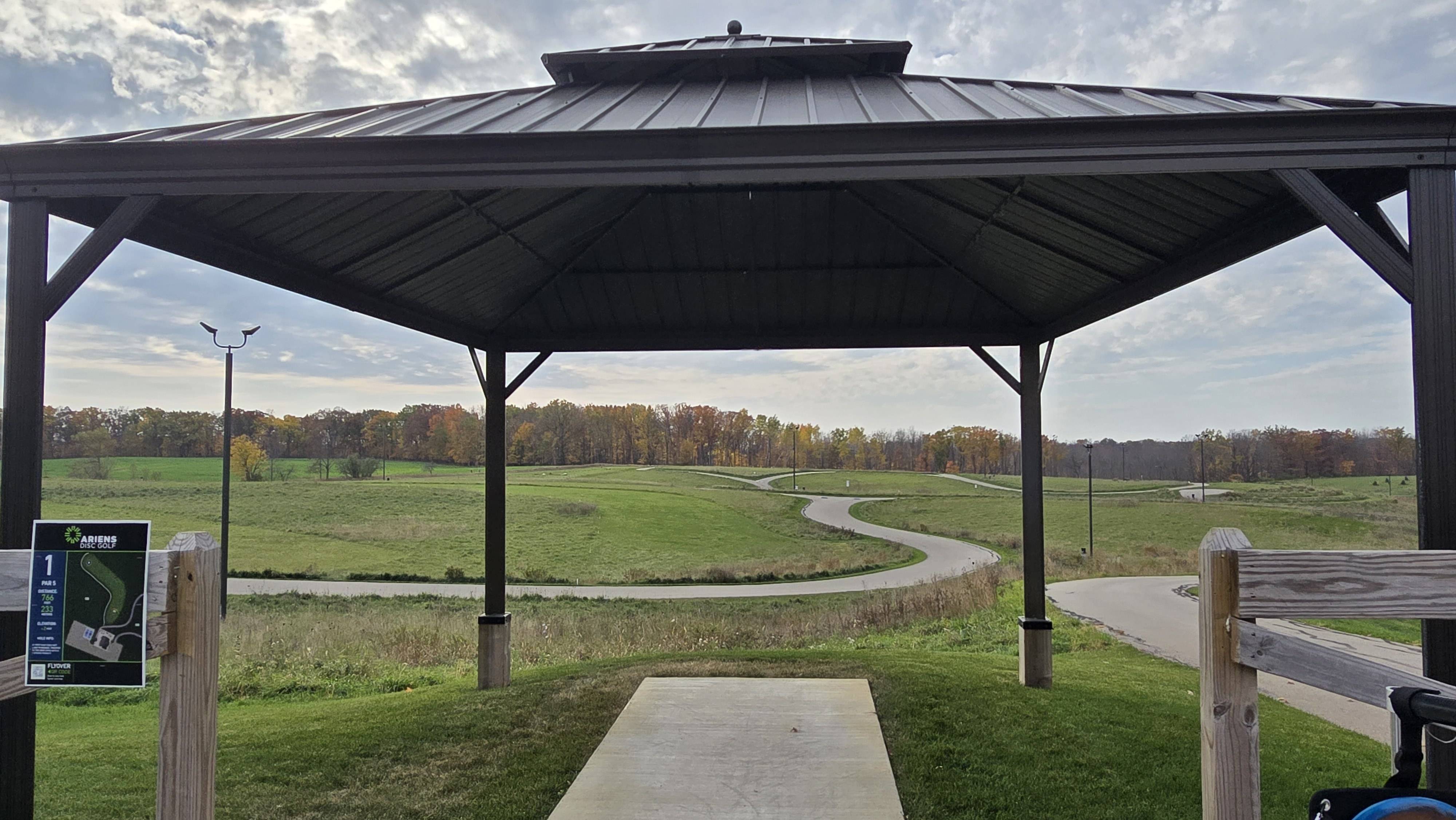 Ariens Nordic Center disc golf course in Brillion, WI