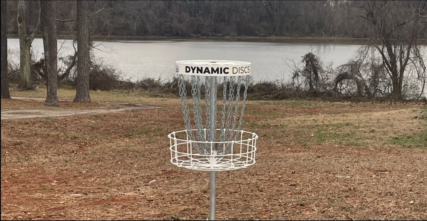 Riverside disc golf course in Decatur, Alabama