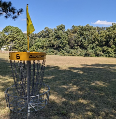 Stavemill Park disc golf course in Madison, Alabama