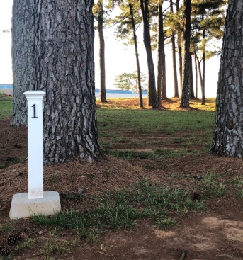 Calhoun Huntsville disc golf course in Huntsville, Alabama