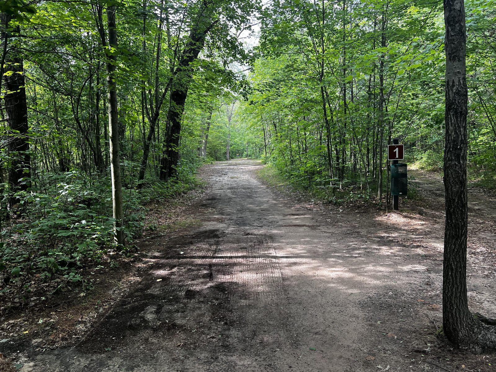 The Bluffs - Newaygo State Park disc golf course in Newaygo, Michigan