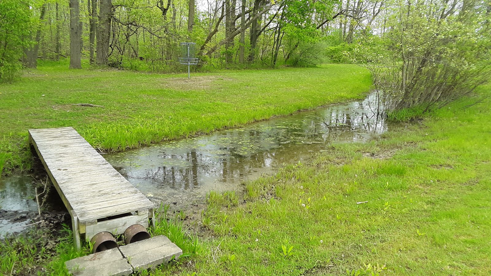 Fowlerville UB disc golf course in Fowlerville, Michigan