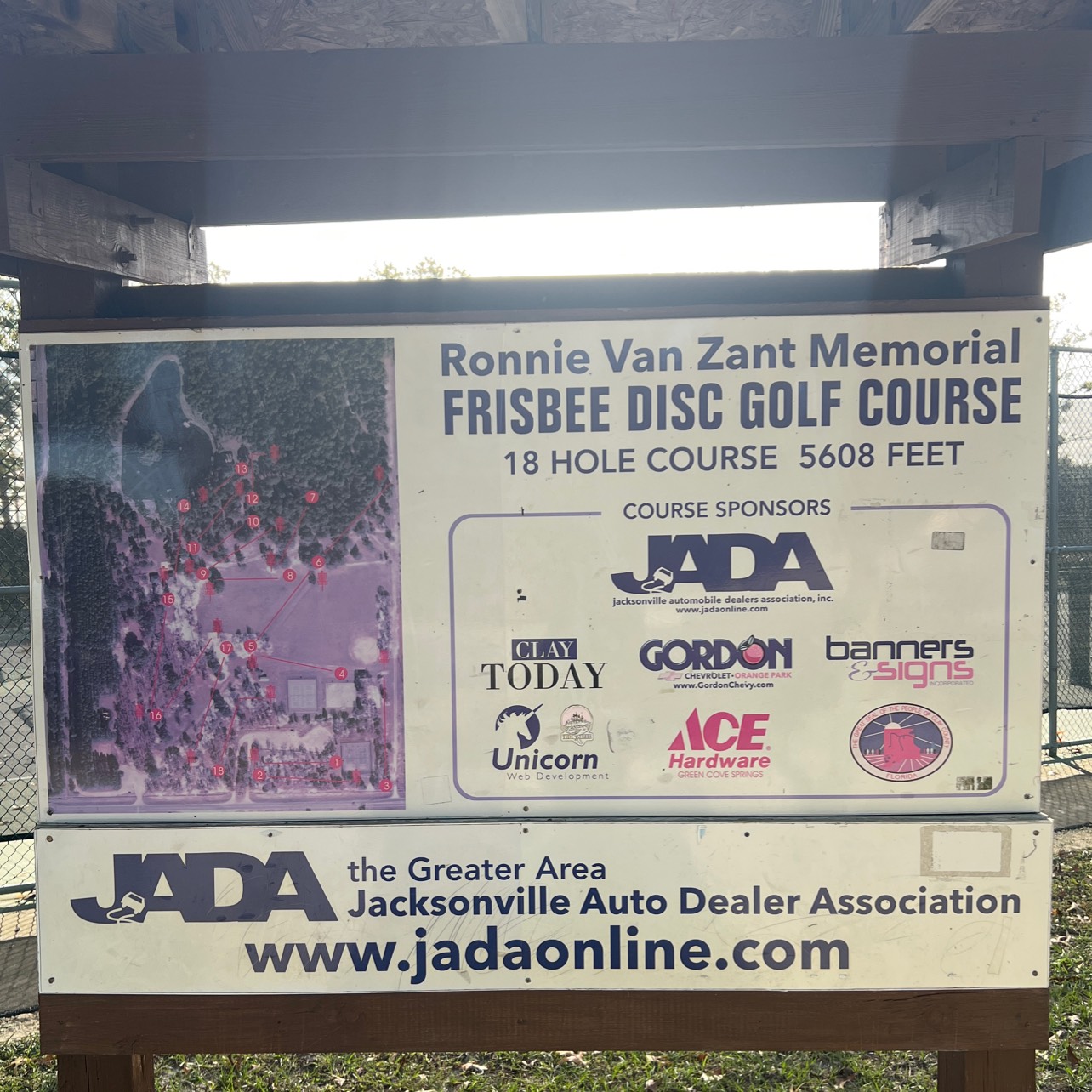 My Course disc golf course in Green Cove Springs, FL