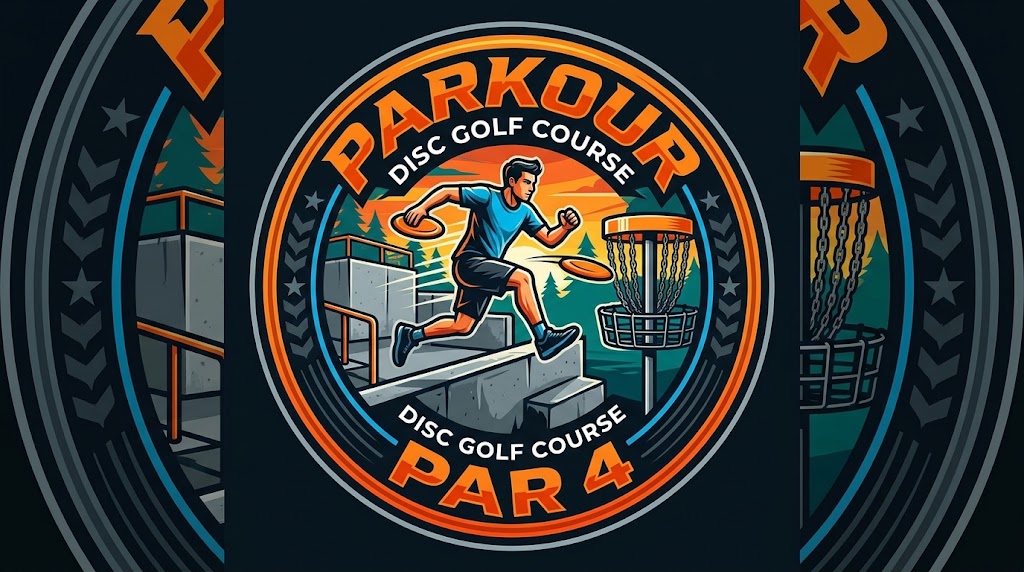 Parkour Par 4 disc golf course in Hickam AFB, Hawaii
