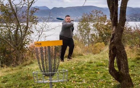 Egeland Diskgolfpark disc golf course in Stavanger, Rogaland