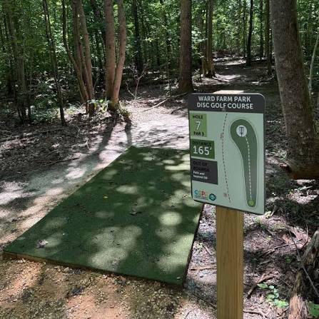 Ward Farm Park Disc Golf disc golf course in Dunkirk, Maryland