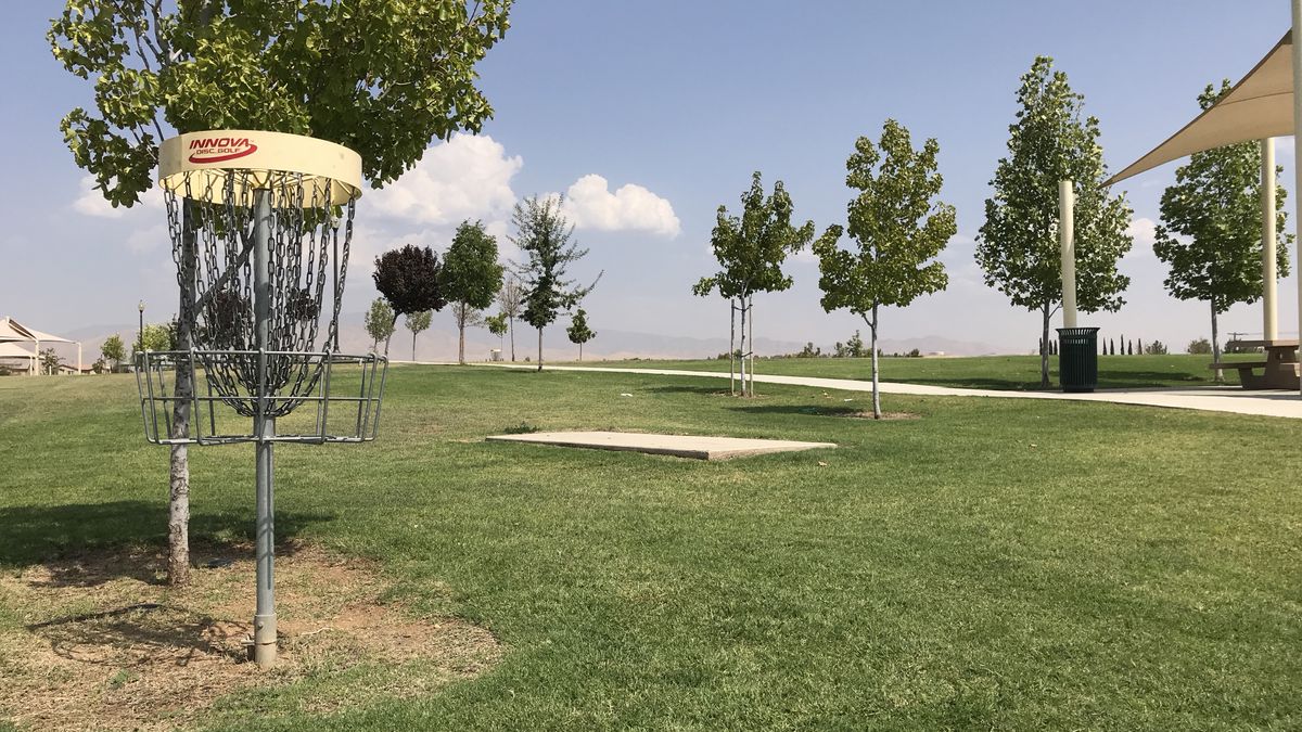 City in the Hills disc golf course in Bakersfield, California