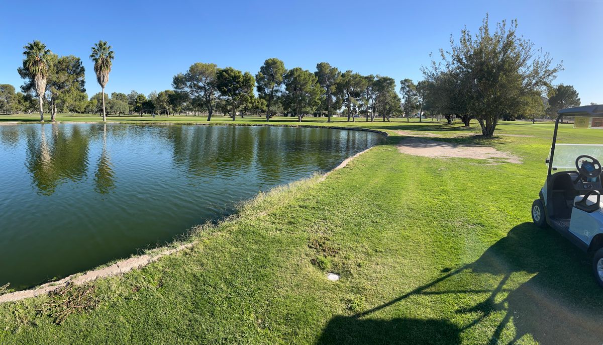 El Rio West disc golf course in Tucson, Arizona