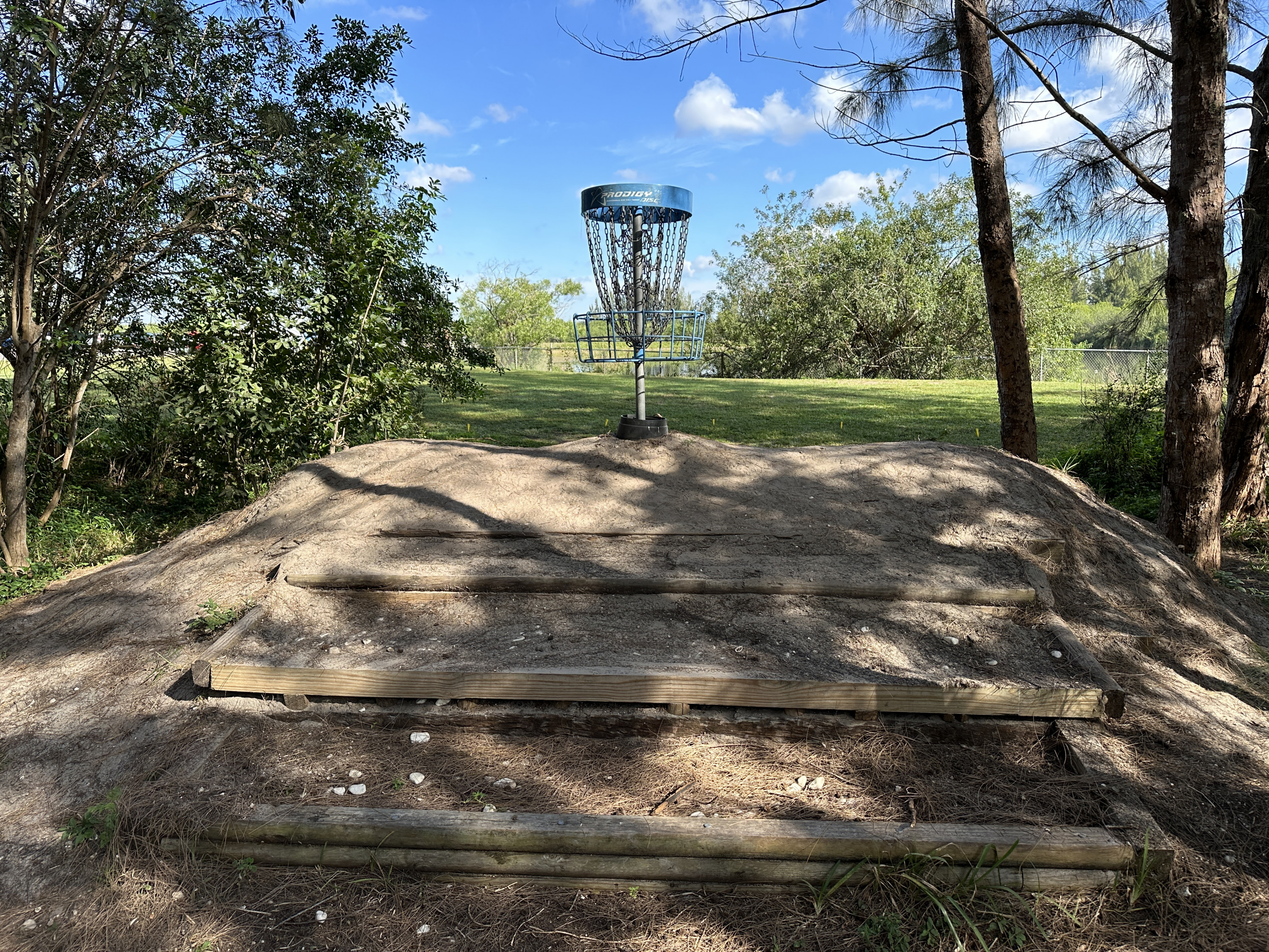 West Delray Regional Park disc golf course in Delray Beach, Florida