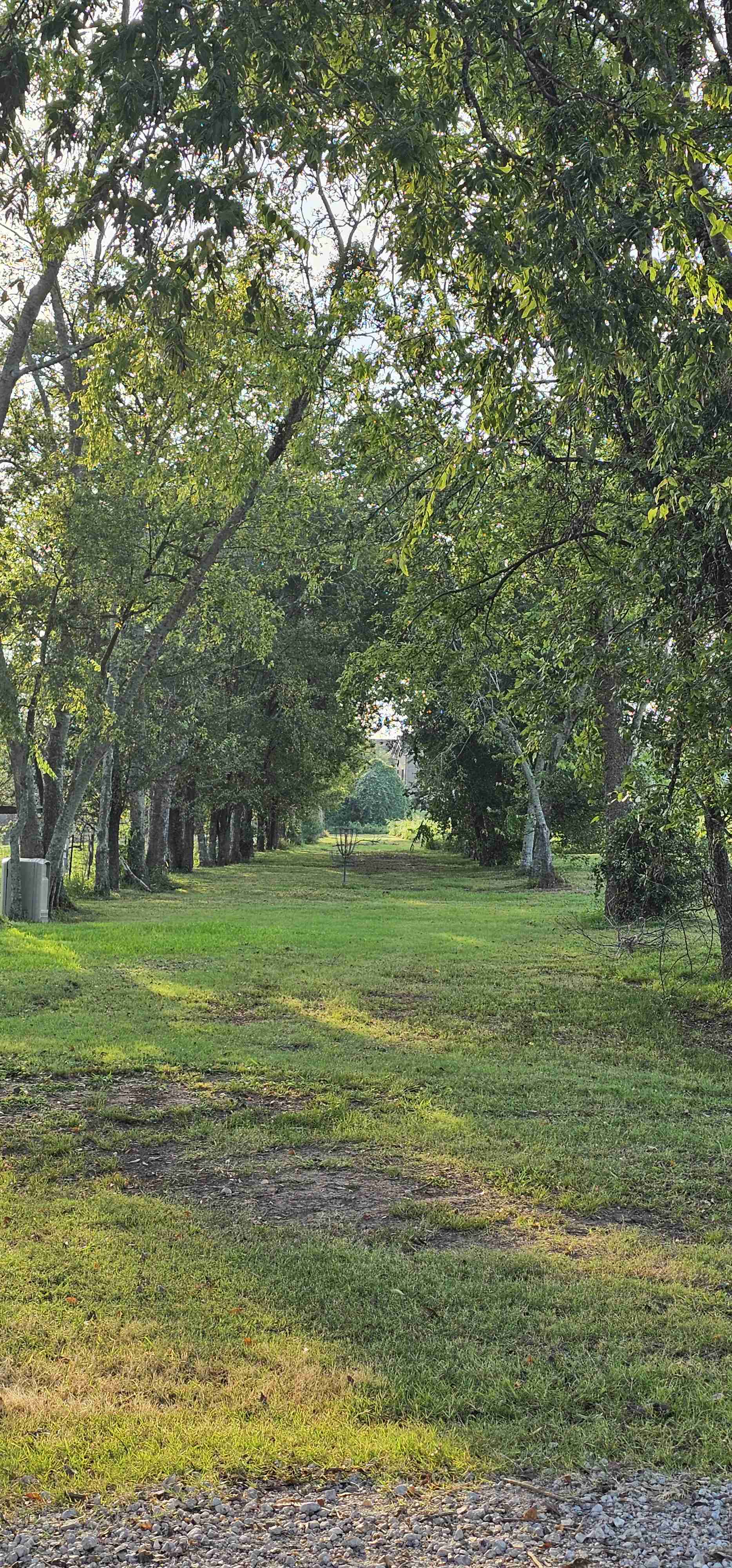 River Pointe Church disc golf course in Richmond, TX