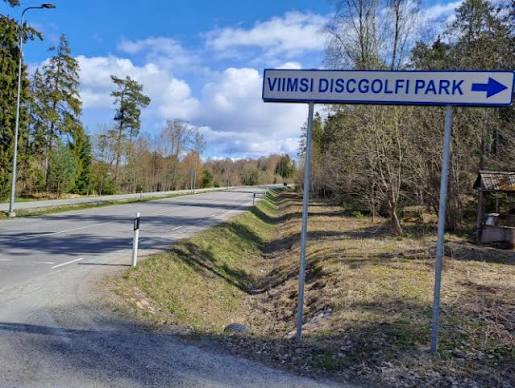 Viimsi Discgolfi Park disc golf course in Lubja, Harju