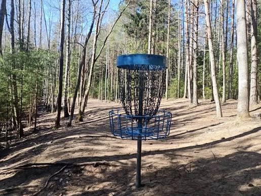 Rajamäen Frisbeegolfrata disc golf course in Rajamäki, Uusimaa